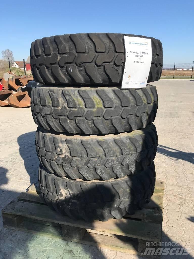 Dunlop 365/80R20 Däck, hjul och fälgar