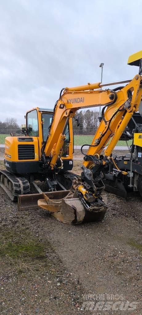 Hyundai R60CR-9A Minigrävare < 7t