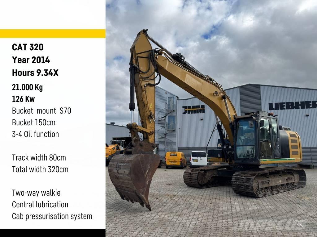 CAT 320 Bandgrävare