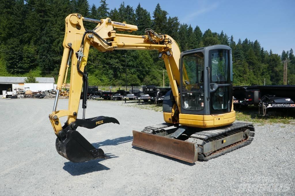 Komatsu PC58UU-5 Minigrävare < 7t