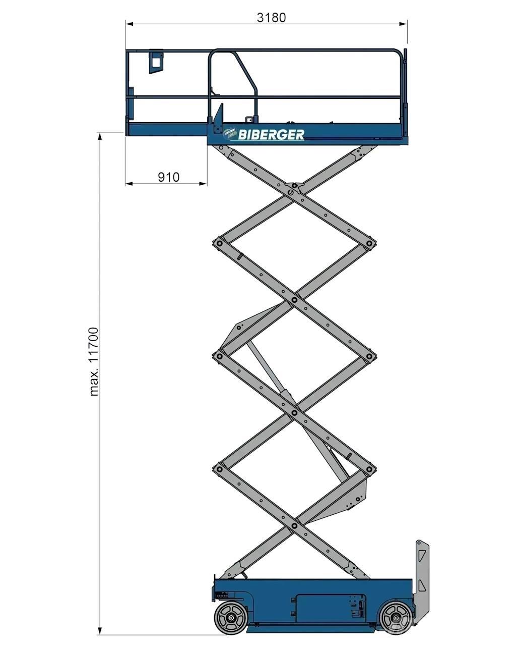 Genie GS 4047 Saxliftar