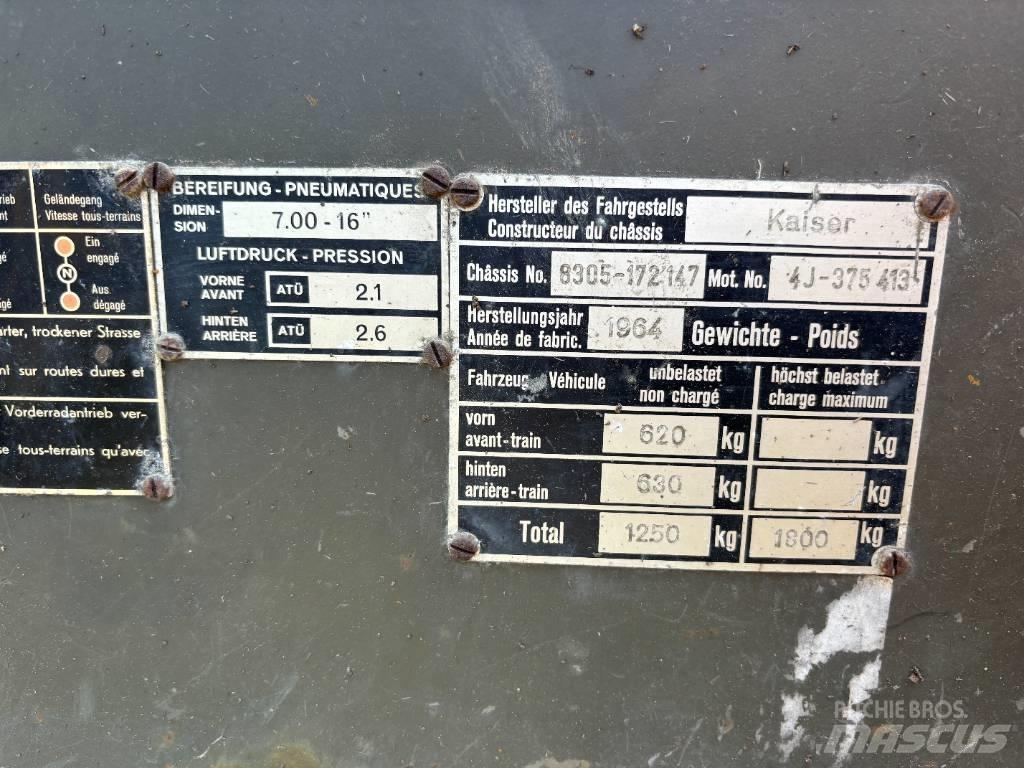 Jeep CJ 5 Kaiser Personbilar