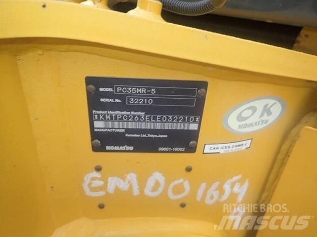 Komatsu PC35MR-5 Minigrävare < 7t