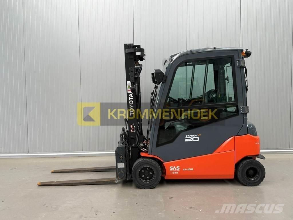 Toyota 8FBM20T Elmotviktstruckar