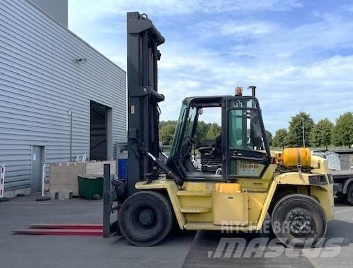 Hyster H10.00XM Gasolmotviktstruckar