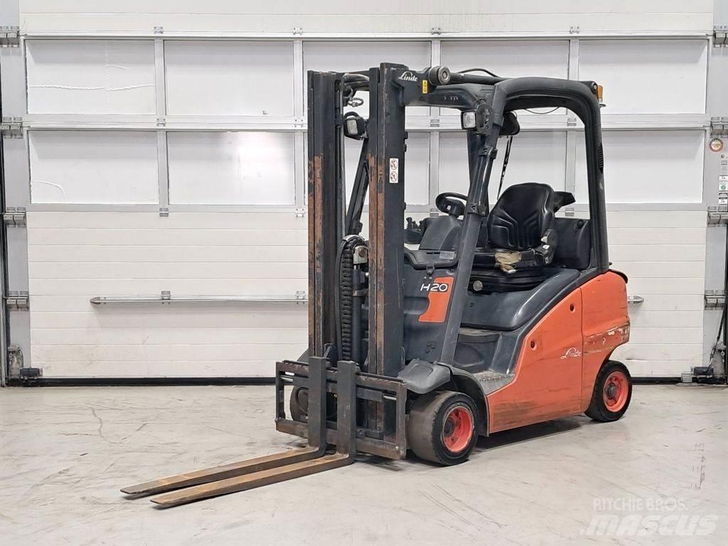 Linde H20T-01 Gasolmotviktstruckar