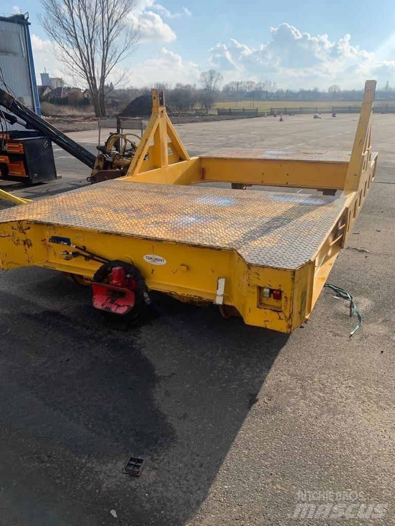 Drum rail trailer Järnvägsunderhåll