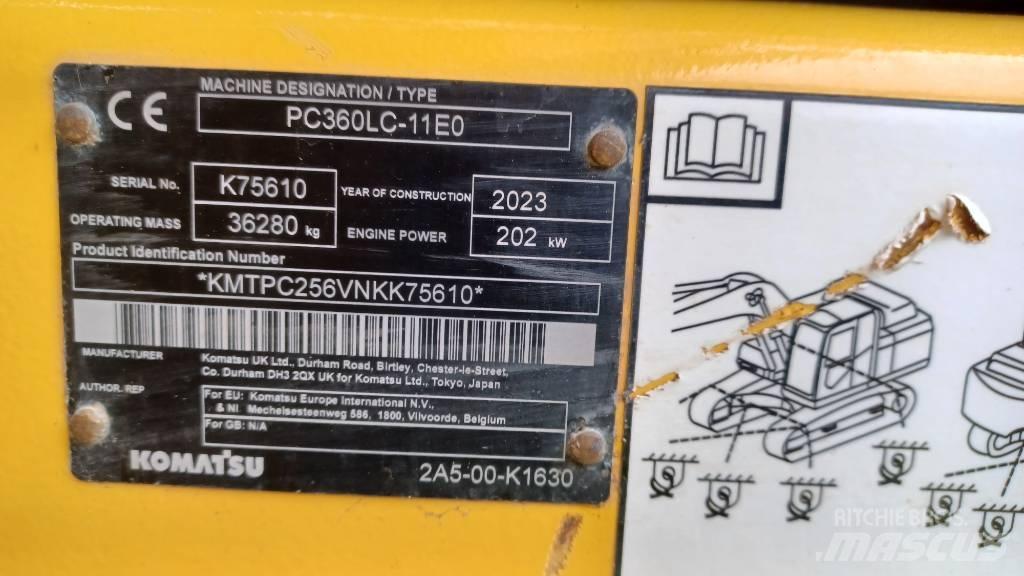 Komatsu PC360LC-11E0 Bandgrävare