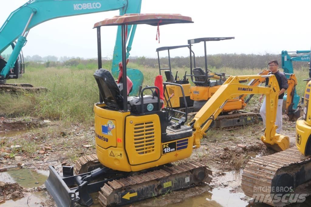 Komatsu PC 18 MR Minigrävare < 7t