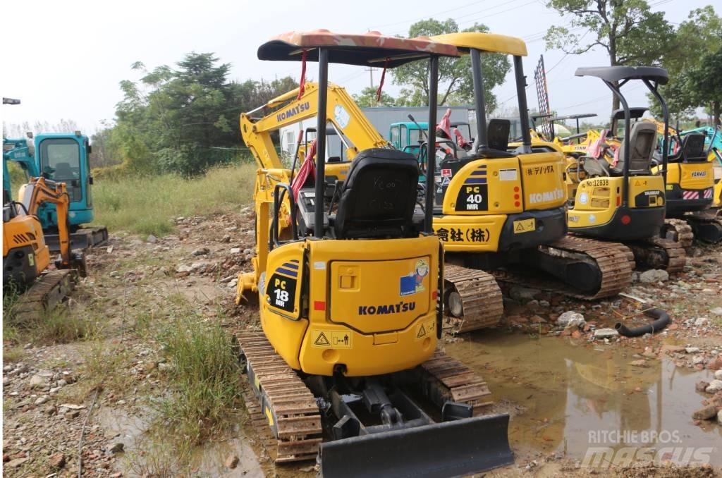 Komatsu PC 18 MR Minigrävare < 7t
