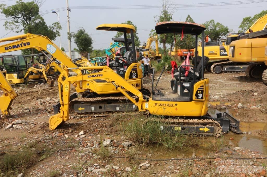 Komatsu PC 18 MR Minigrävare < 7t