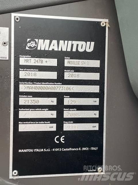 Manitou MRT2470 Teleskoplastare