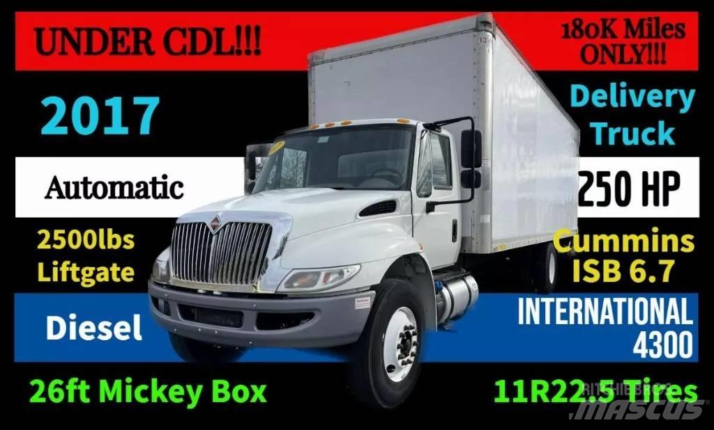 International 4300 Skåpbilar