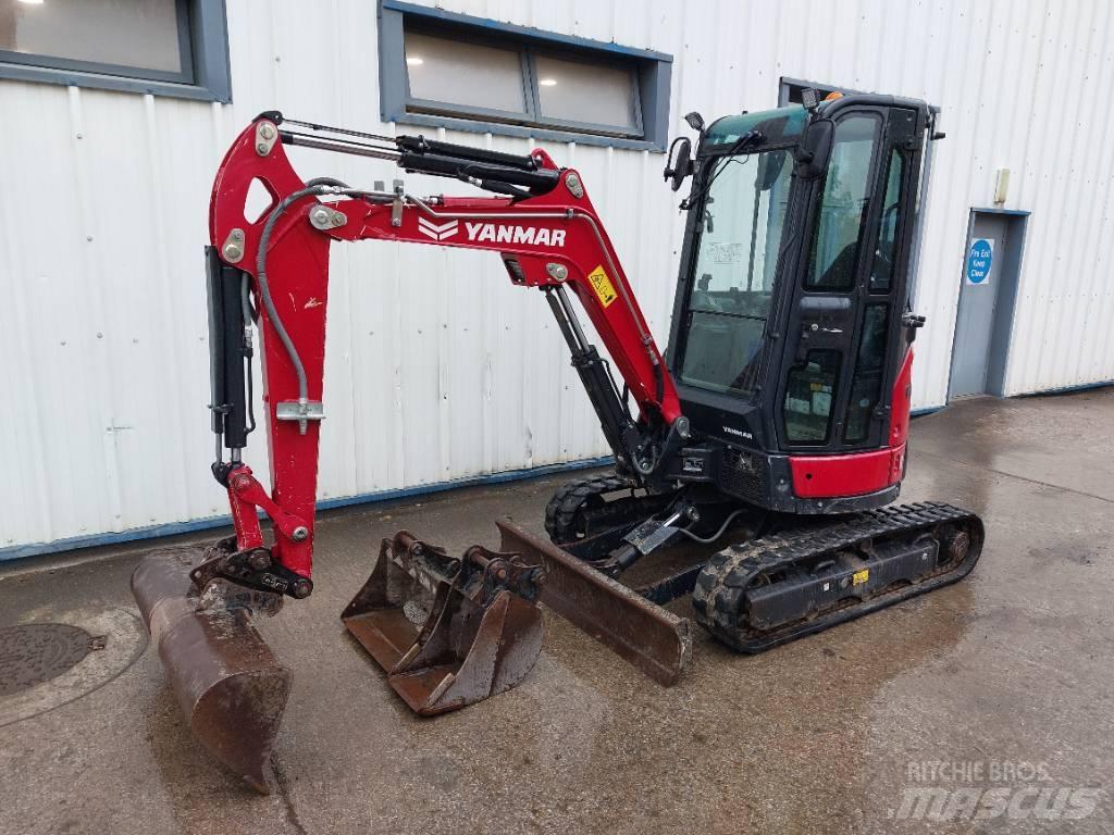 Yanmar Vio 26-6 Minigrävare < 7t