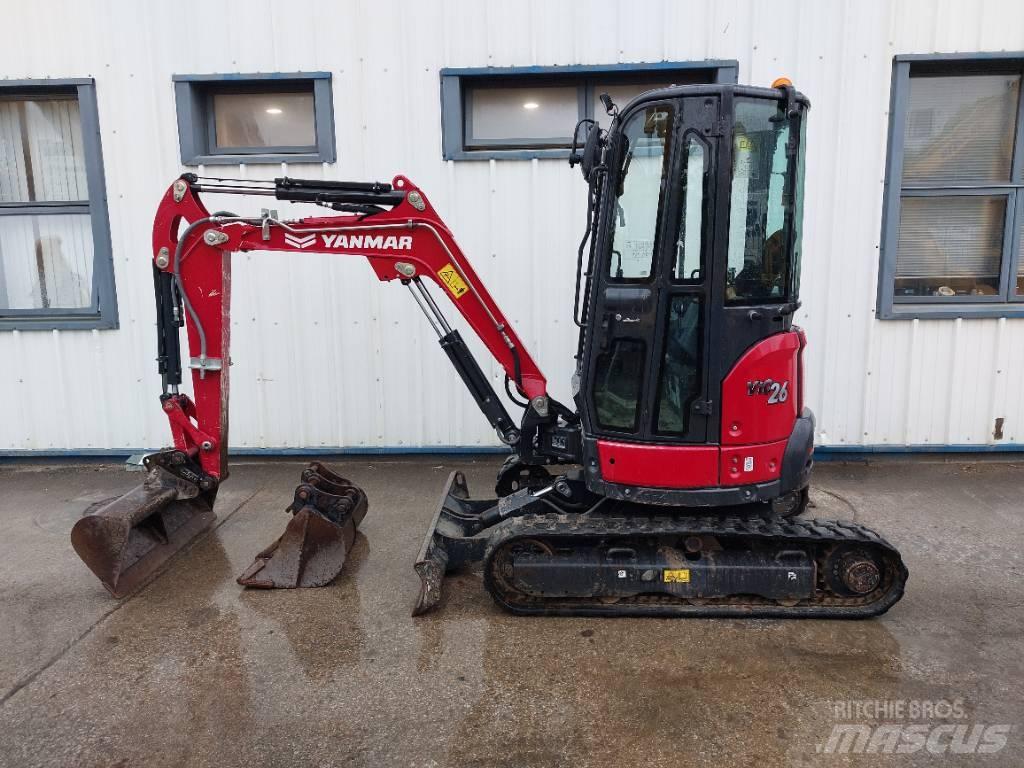 Yanmar Vio 26-6 Minigrävare < 7t