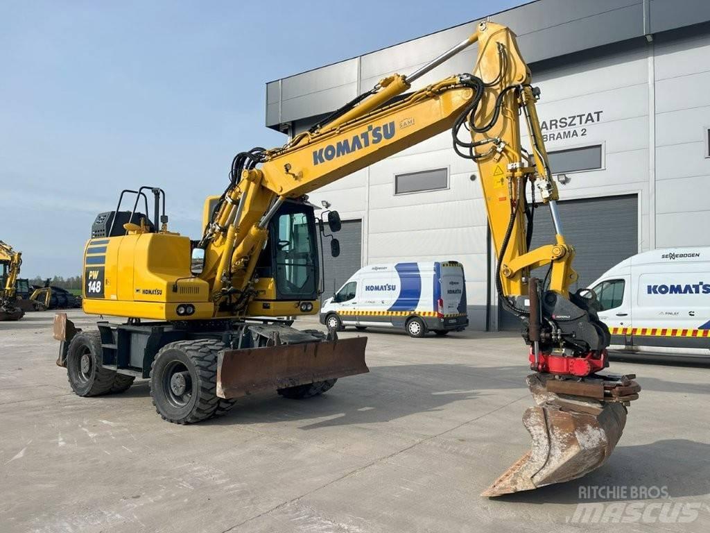 Komatsu PW 148-11 Hjulgrävare