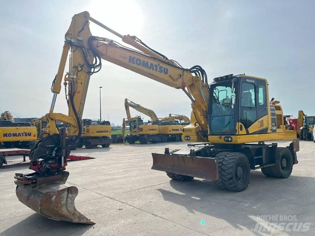Komatsu PW 148-11 Hjulgrävare