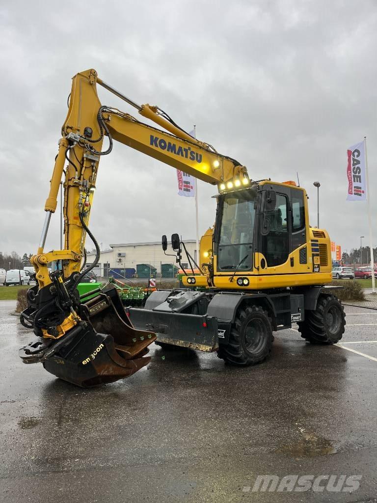 Komatsu PW148-10 Hjulgrävare