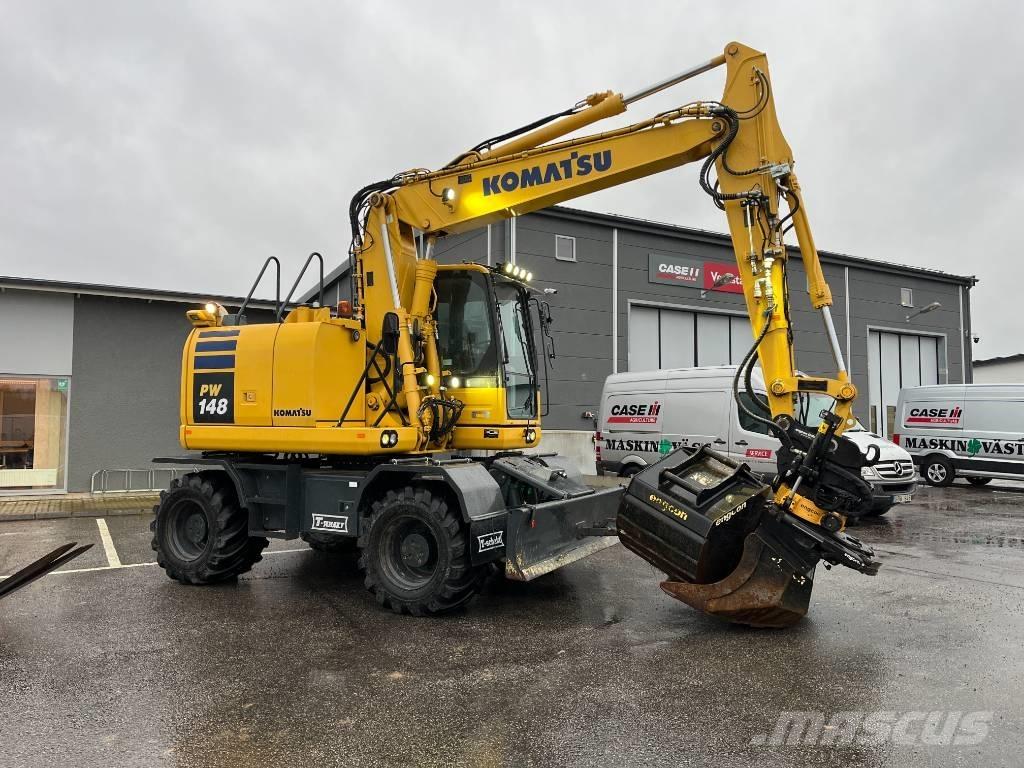 Komatsu PW148-10 Hjulgrävare