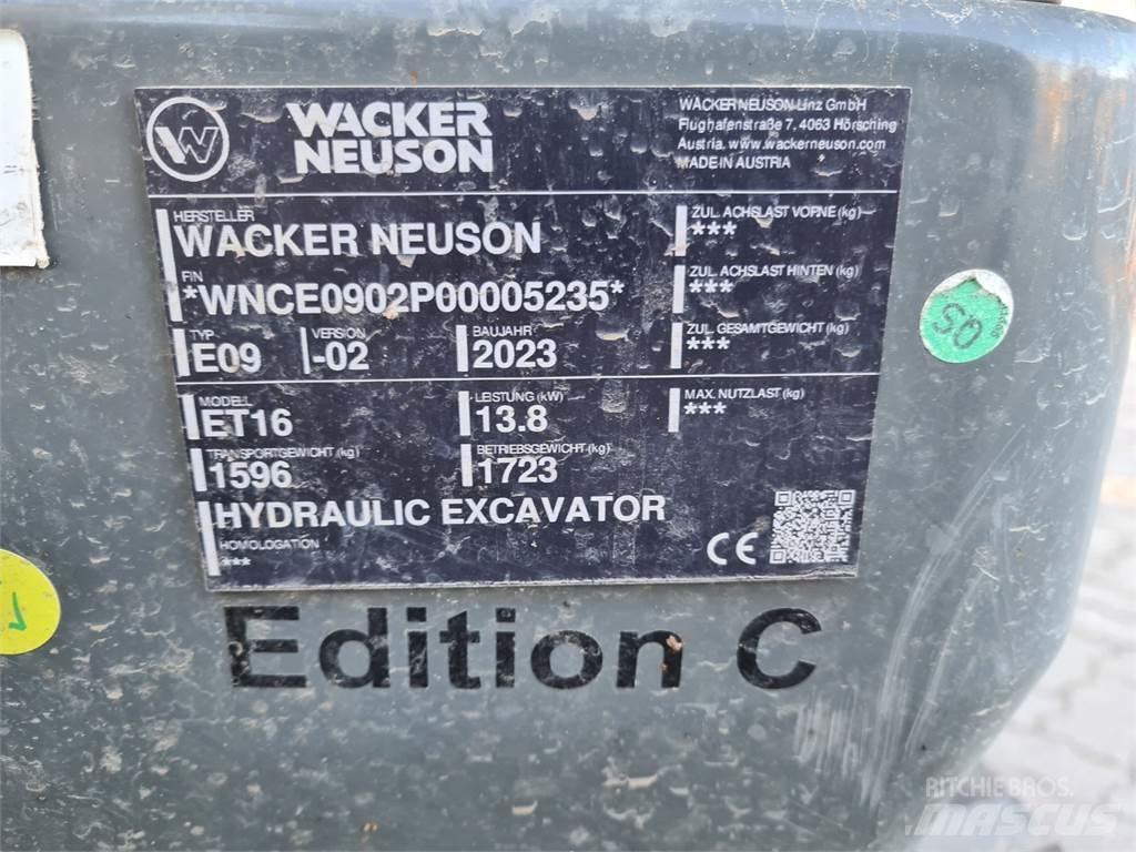 Wacker Neuson ET16 Bandgrävare