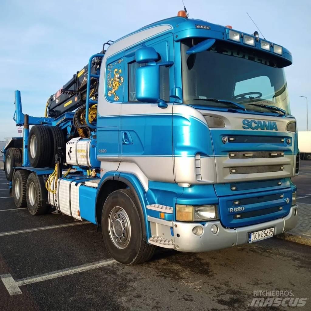 Scania R 620 Timmerbilar