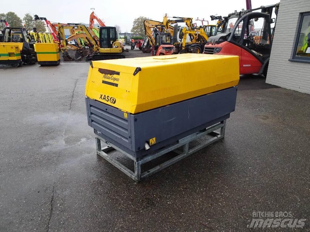 Atlas Copco XAS67 Kompressorer