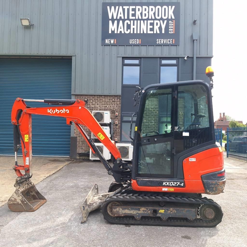 Kubota KX 027-4 Minigrävare < 7t
