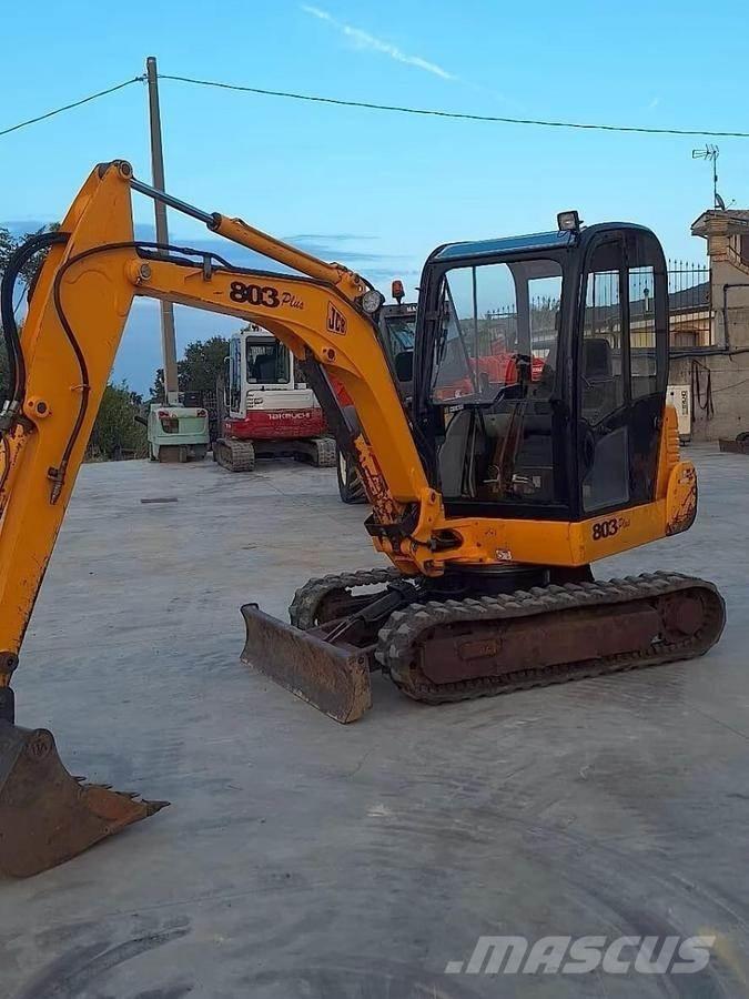 JCB 803PLUS Minigrävare < 7t