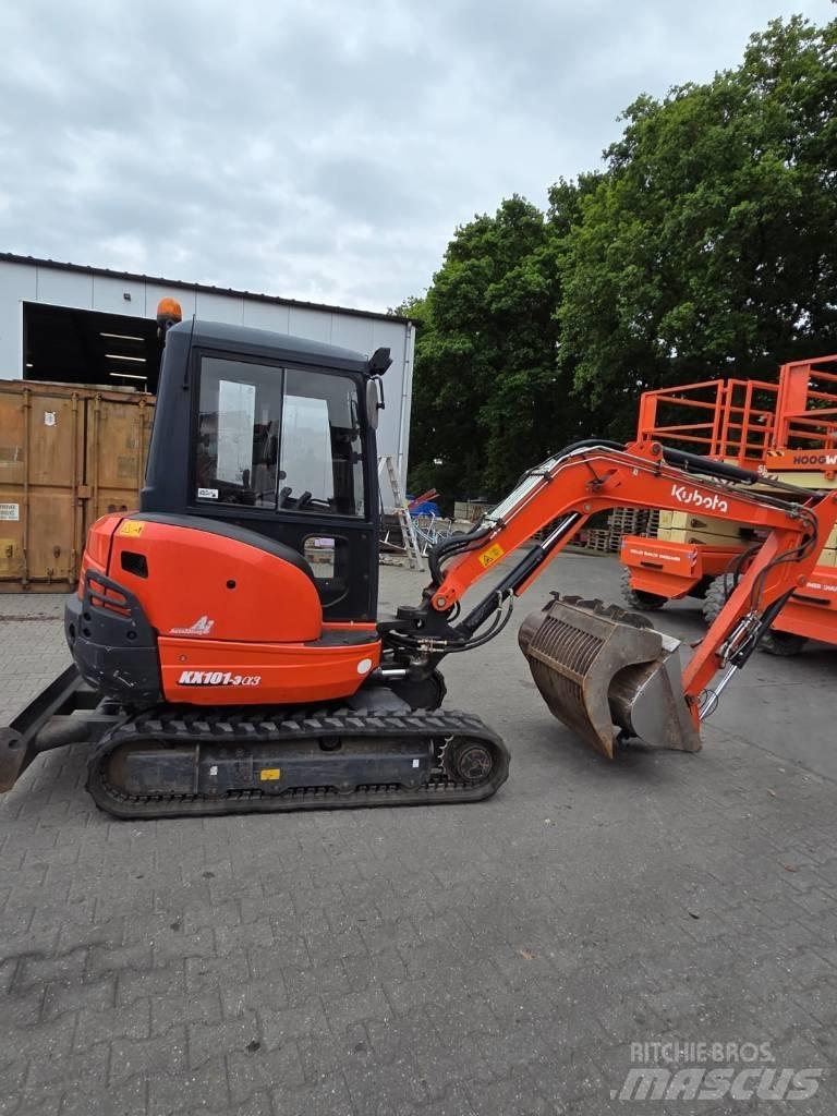 Kubota KX 101-3 A Minigrävare < 7t