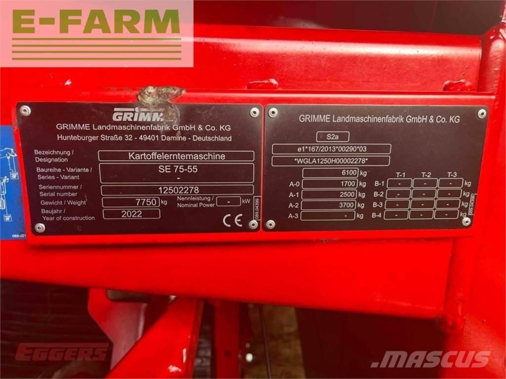 Grimme se 75-55 sb Potatisodlingsutrustning - Övrigt