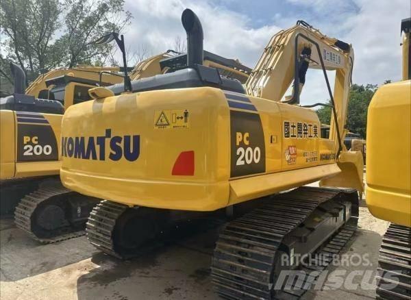 Komatsu PC 200 Midigrävmaskiner 7t - 12t