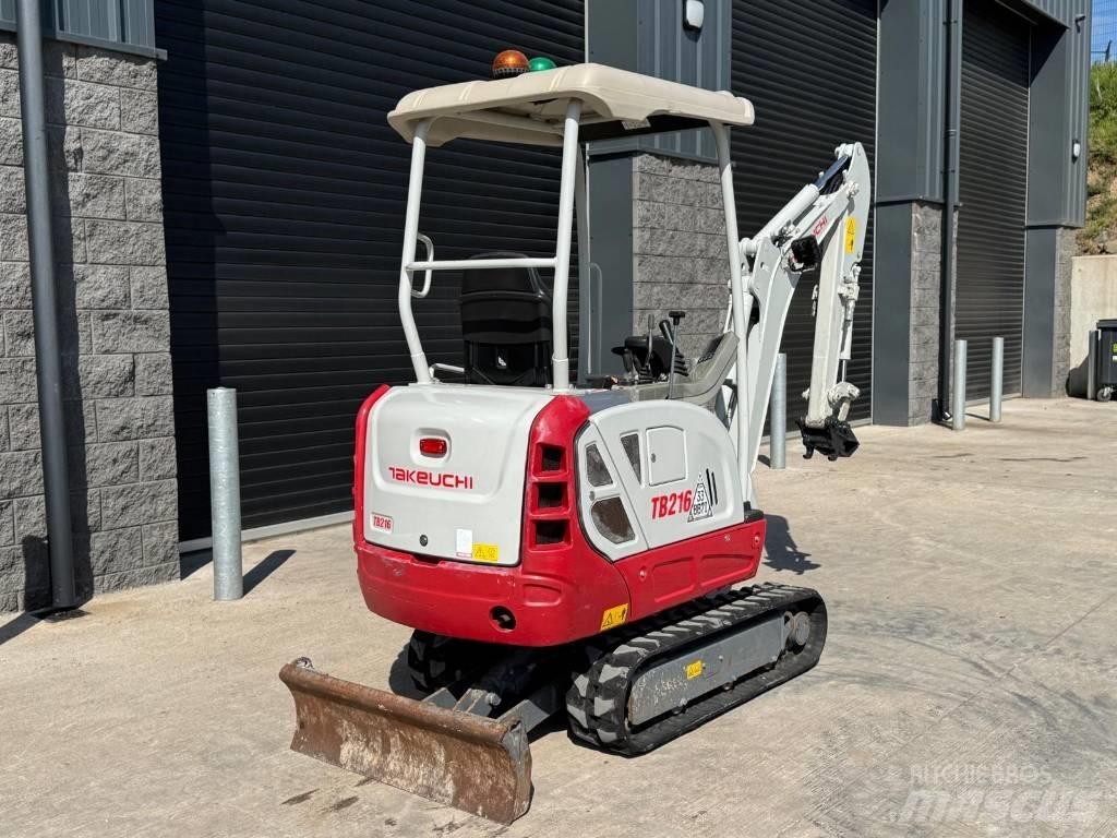 Takeuchi TB 216 Minigrävare < 7t