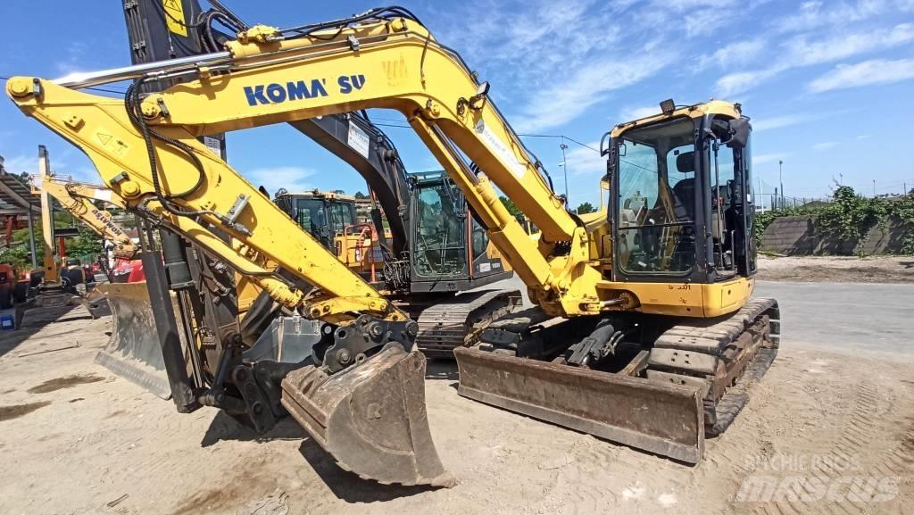 Komatsu PC118MR-8 Bandgrävare