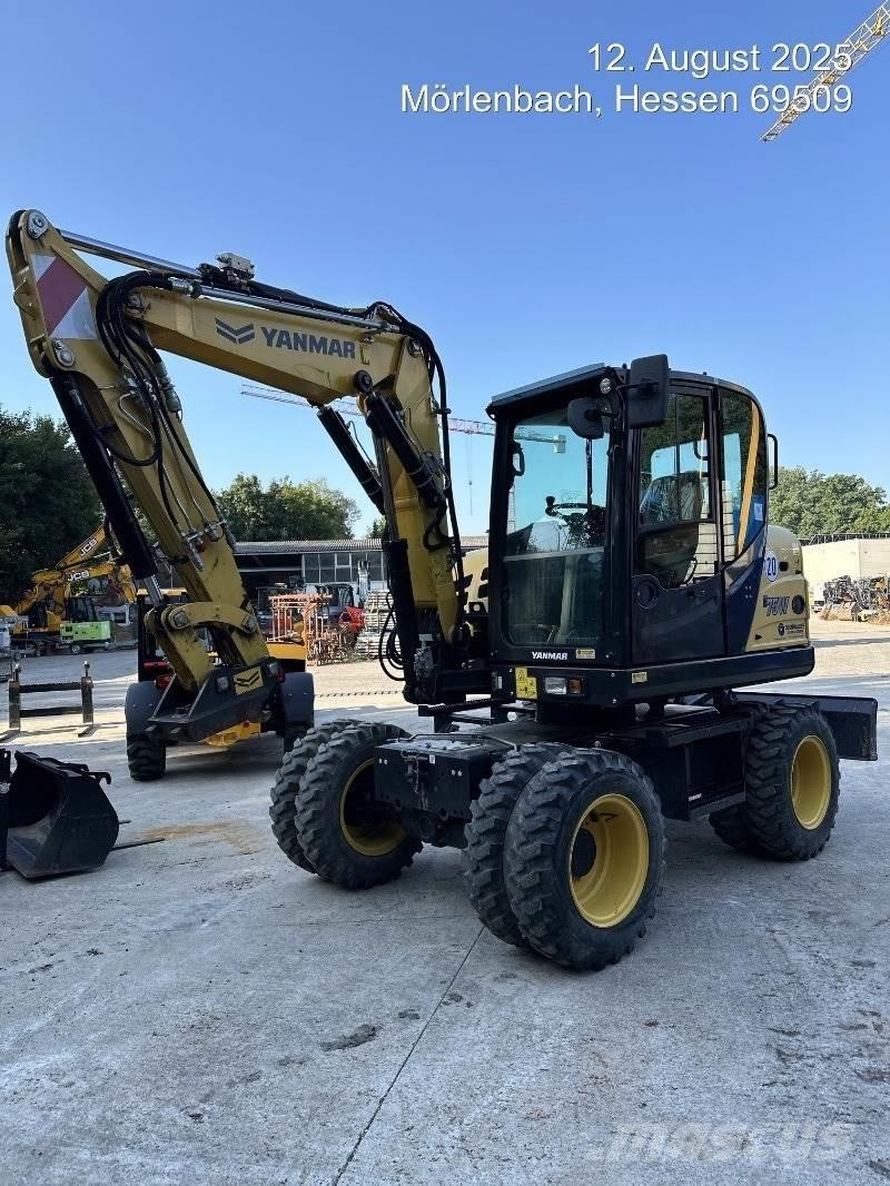 Yanmar B75W Hjulgrävare