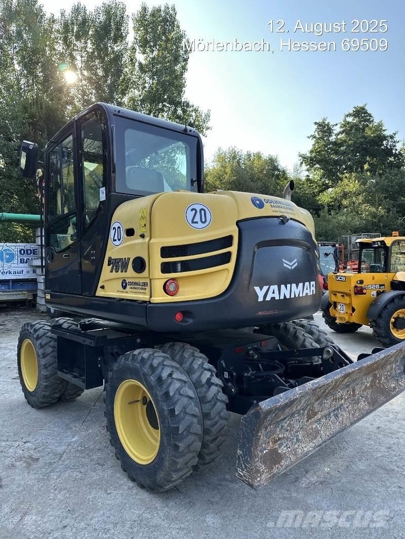Yanmar B75W Hjulgrävare