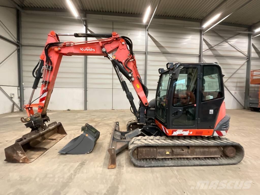 Kubota KX 080-4 Midigrävmaskiner 7t - 12t
