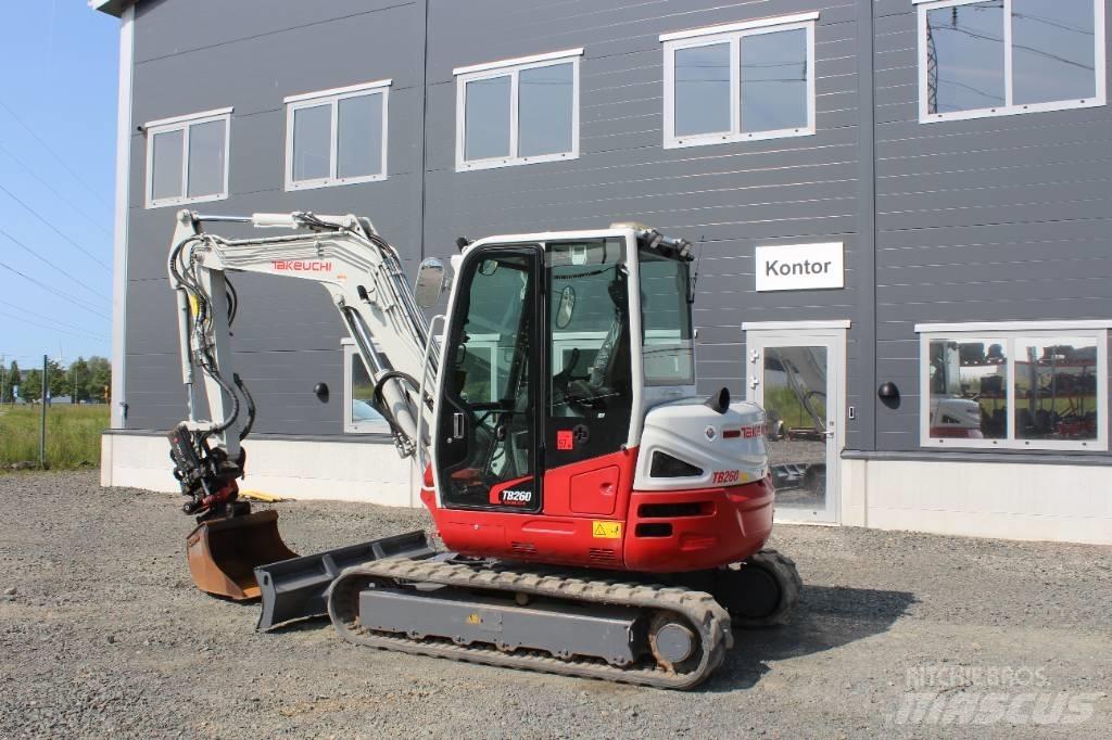 Takeuchi TB 260 Minigrävare < 7t