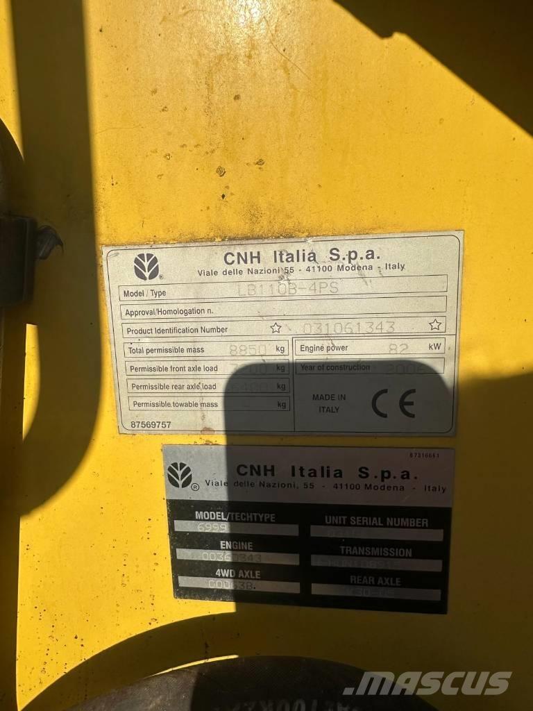 New Holland LB 110 B Hydraulik