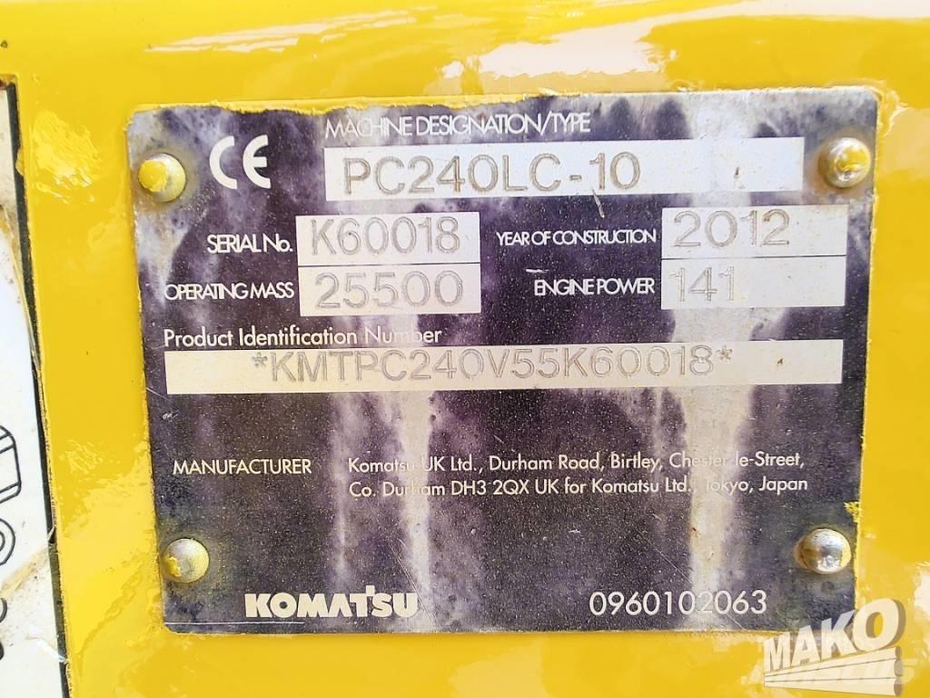 Komatsu PC 240 Bandgrävare
