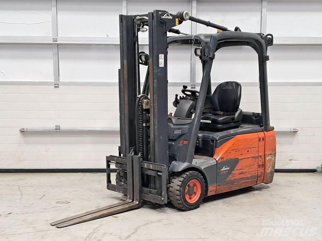 Linde E16L-02 Elmotviktstruckar