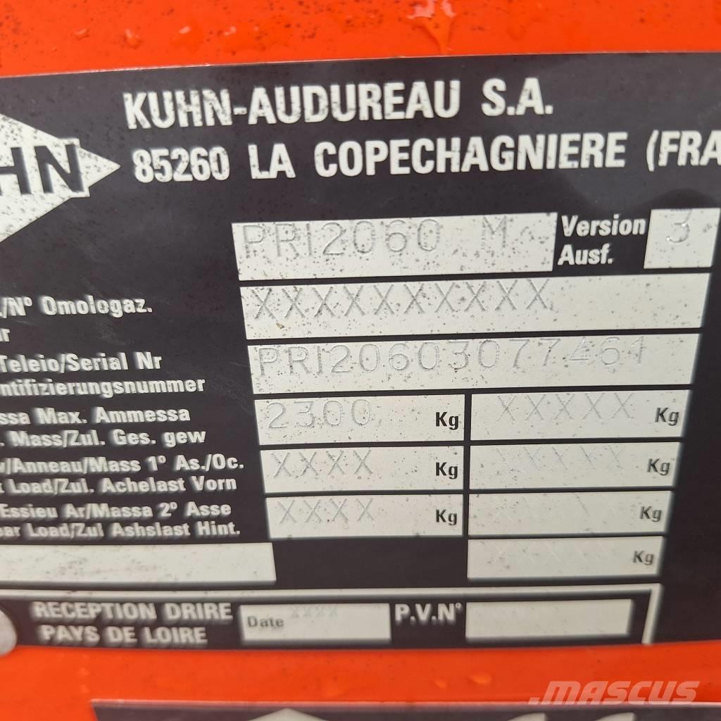 Kuhn Primor 2060 M Balsnittare, rivare och upprullare
