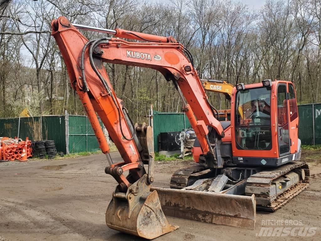 Kubota KX080-3 Bandgrävare