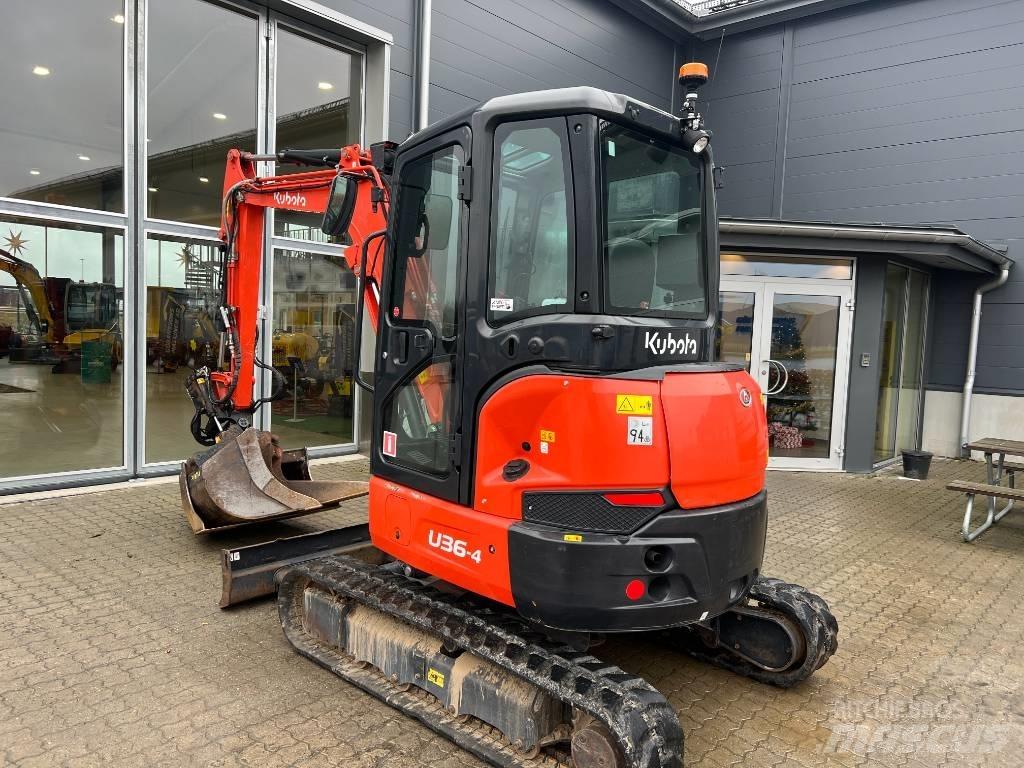 Kubota U 36-4 Minigrävare < 7t
