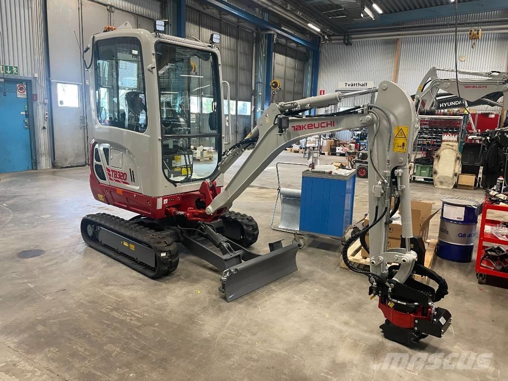 Takeuchi TB 230 Minigrävare < 7t