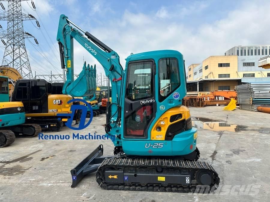 Kubota U 25 Minigrävare < 7t