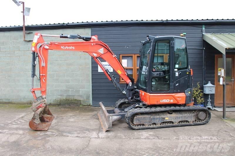Kubota U 50-5 Minigrävare < 7t