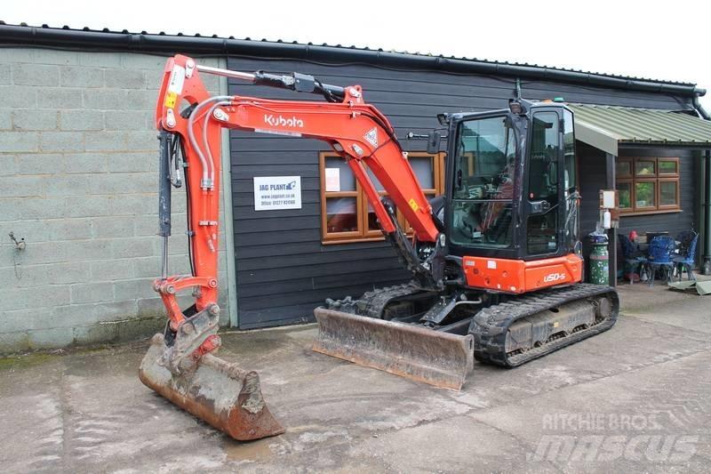 Kubota U 50-5 Minigrävare < 7t