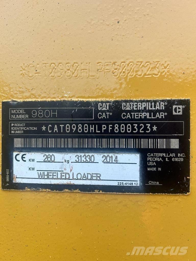 CAT 980H Hjullastare