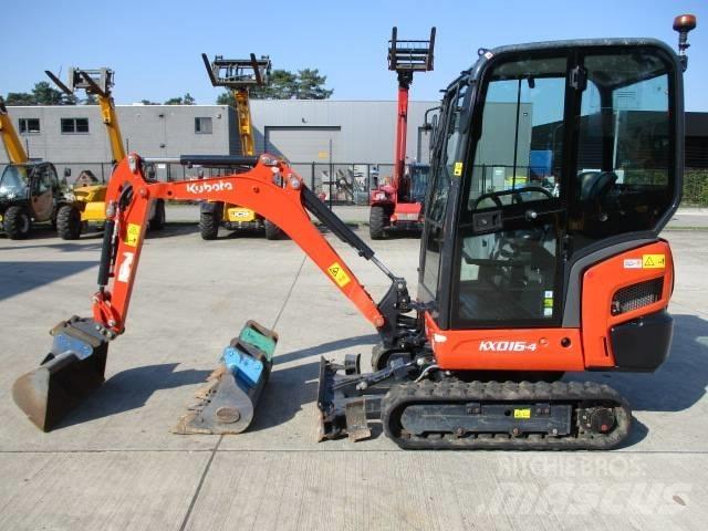 Kubota KX 016-4 (100) Minigrävare < 7t