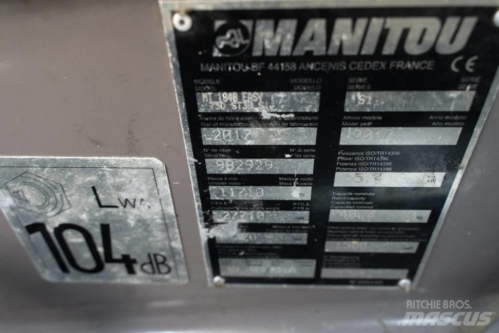Manitou MT 1840 Teleskoplastare